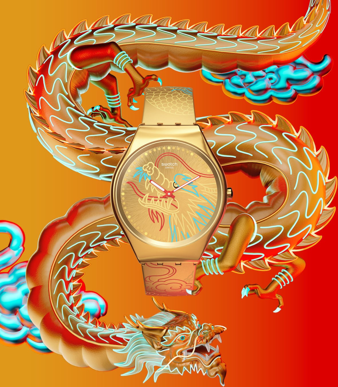 DRAGON IN GOLD