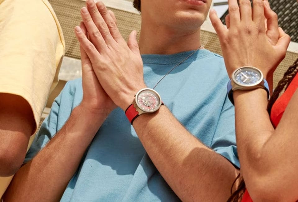 Big Bold Irony Rubber strap