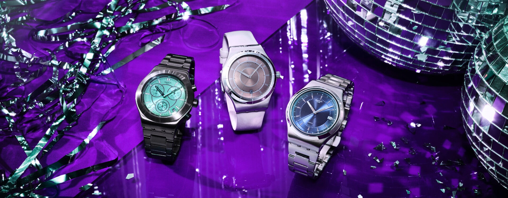 Glitter watches