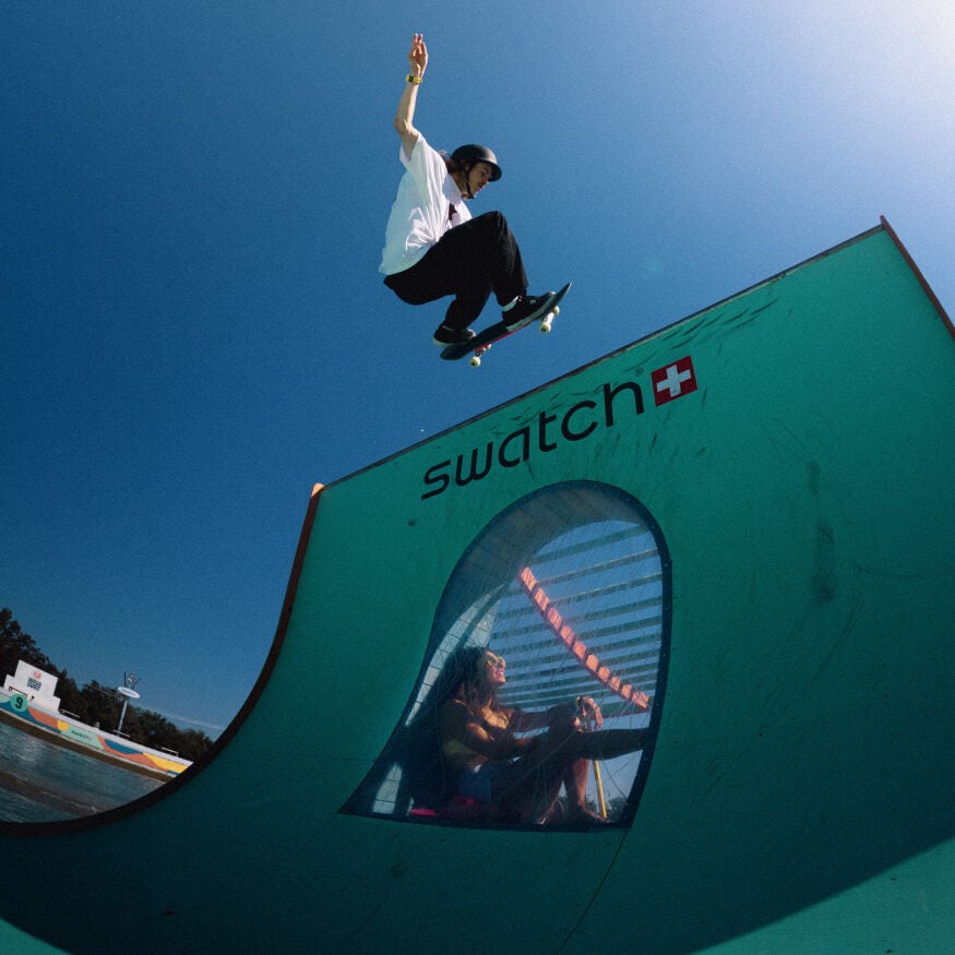 Andy Anderson at Swatch Nines Surf